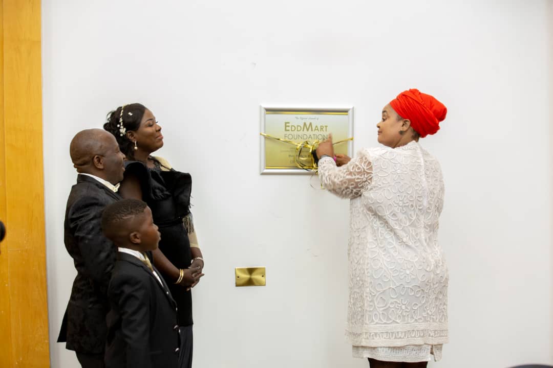 Community members working together